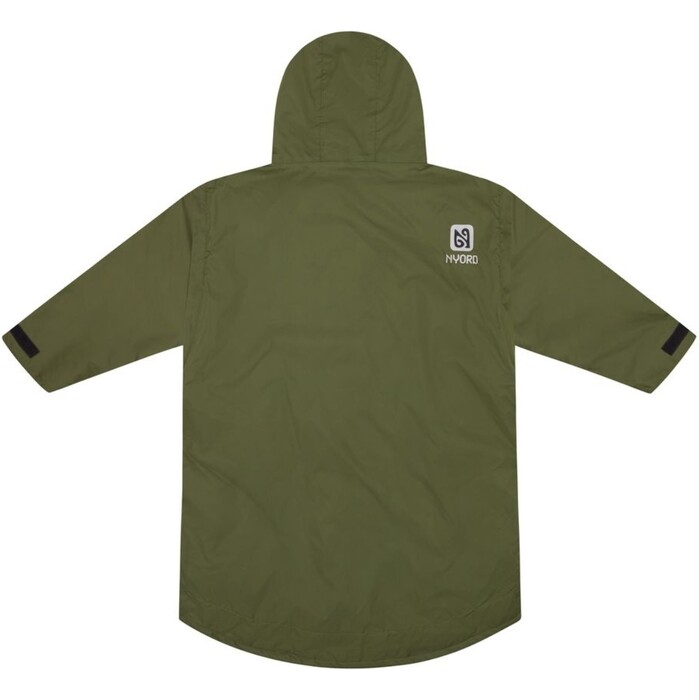 2024 Nyord Primaloft Outdoor Cambio De Mangas Desmontable Robe - Khaki / Ecru